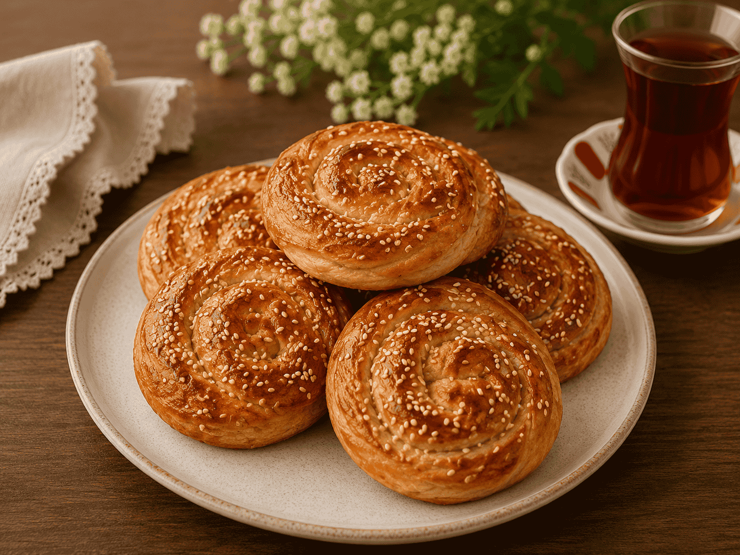 Tahinli Çörek